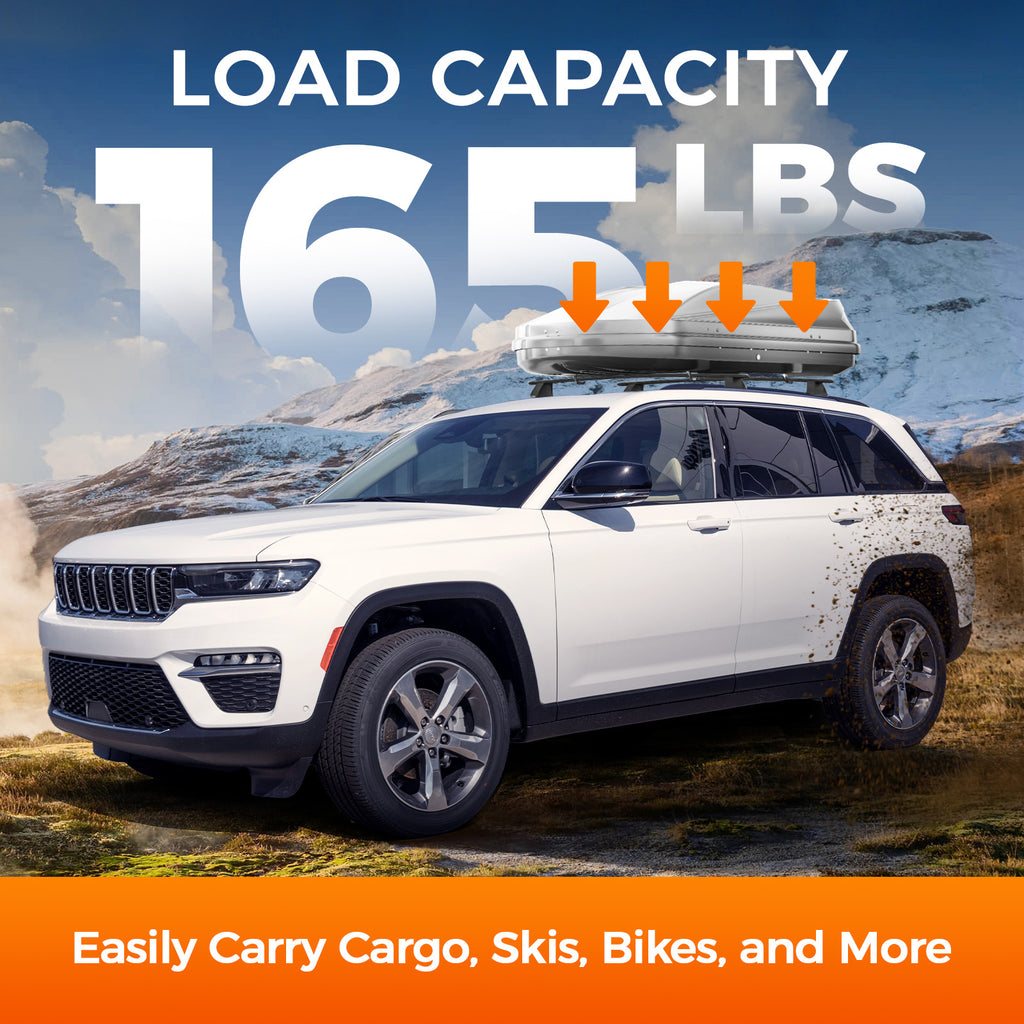 Roof rack crossbar for Jeep Grand Cherokee 2011-2021, with Grooved Side Rails