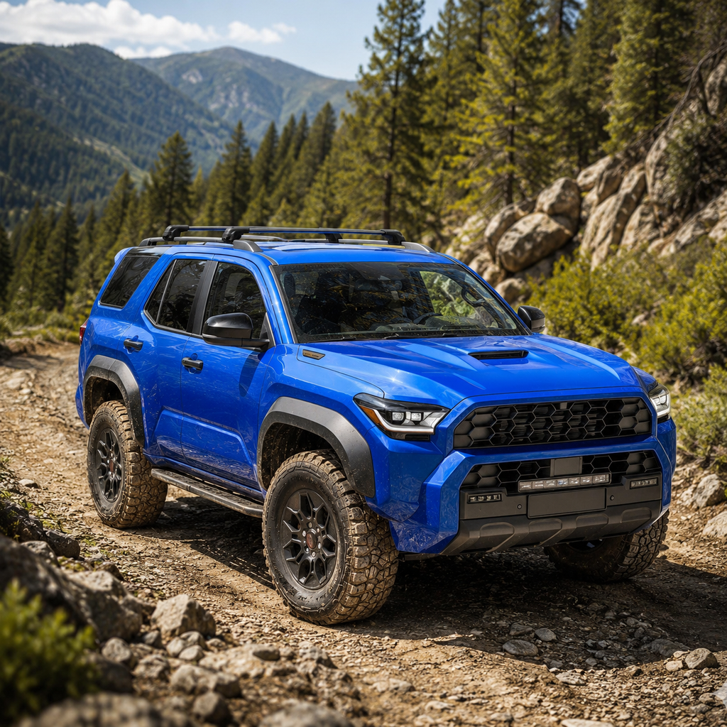Roof Rack Cross Bars for  TOYOTA 4RUNNER 2025-2026 with Raised Side Rails