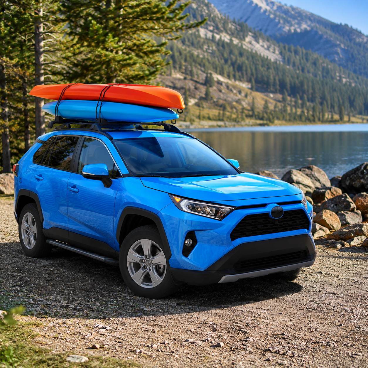 Roof Rack Cross Bars for RAV4 2019-2025