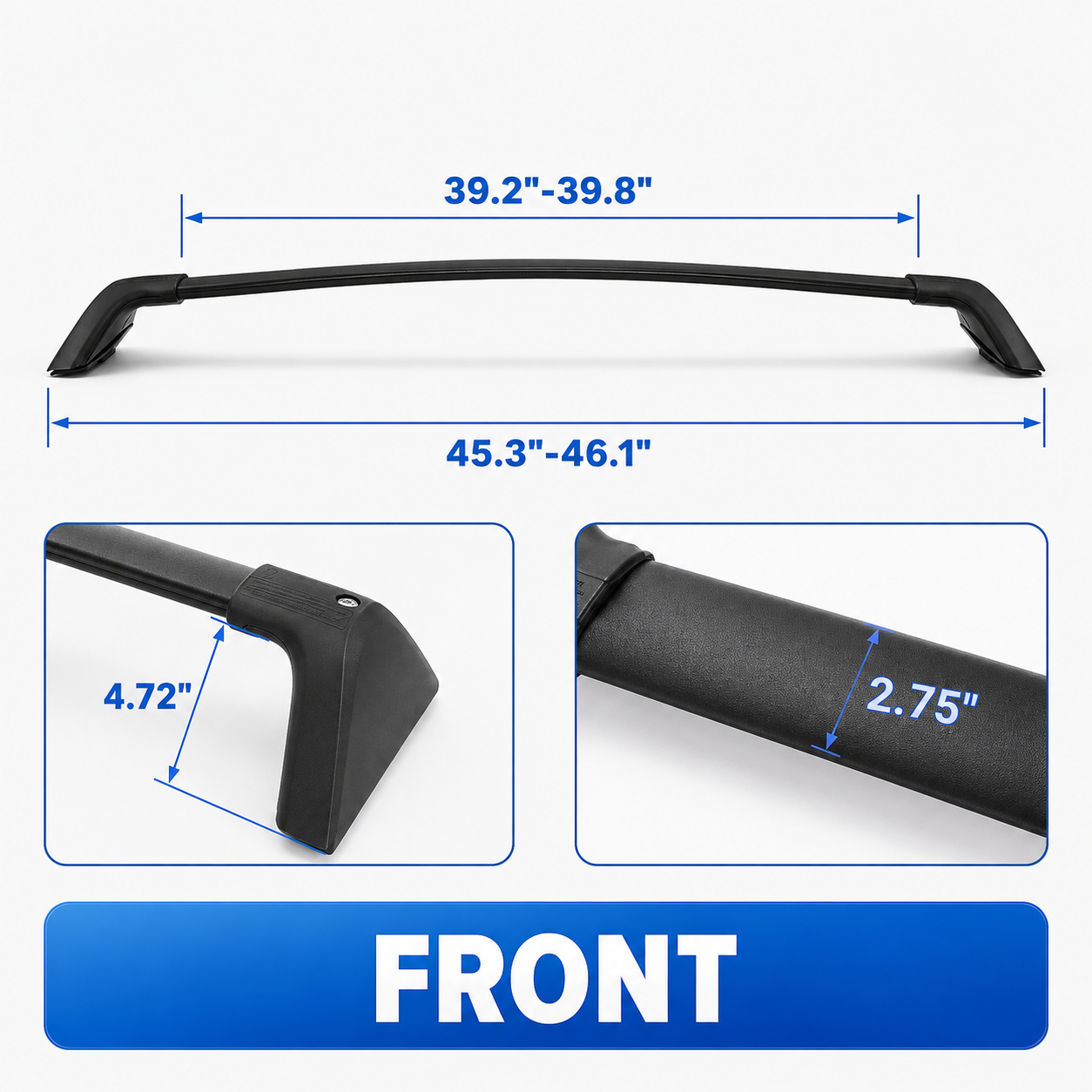 Roof Rack Cross Bars for RAV4 2019-2025